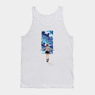 Walk calmly in the midst of worry Tank Top